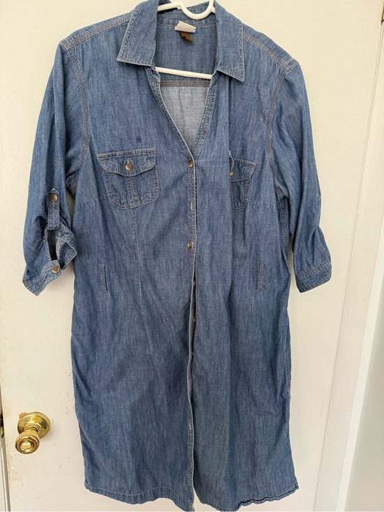 Sonoma Dresses & Skirts - Sonoma Blue  Denim Shirt Dress. XL